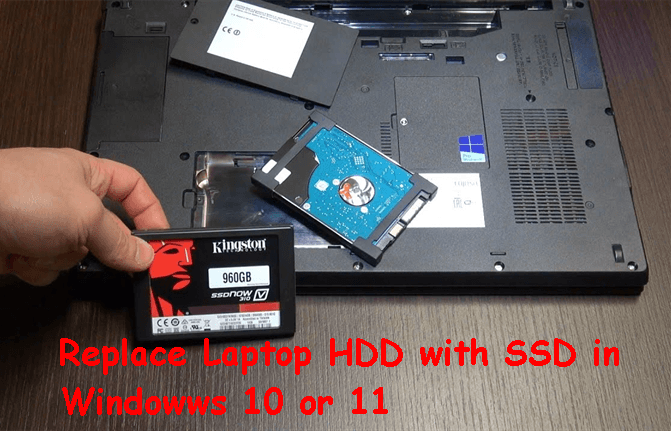 Replace Laptop HDD with SSD