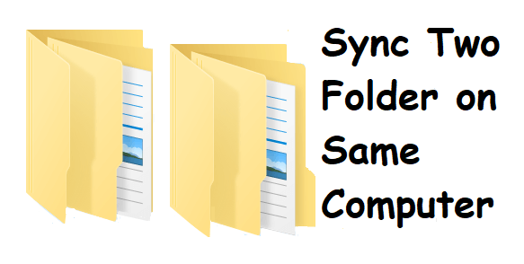 Sync Two Folders on Same Computer