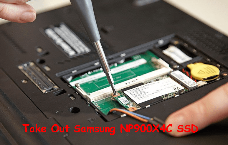 Take Out Samsung NP900X4C SSD