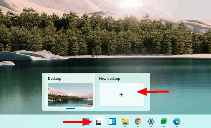How Windows 11 Moves App to Another Desktop