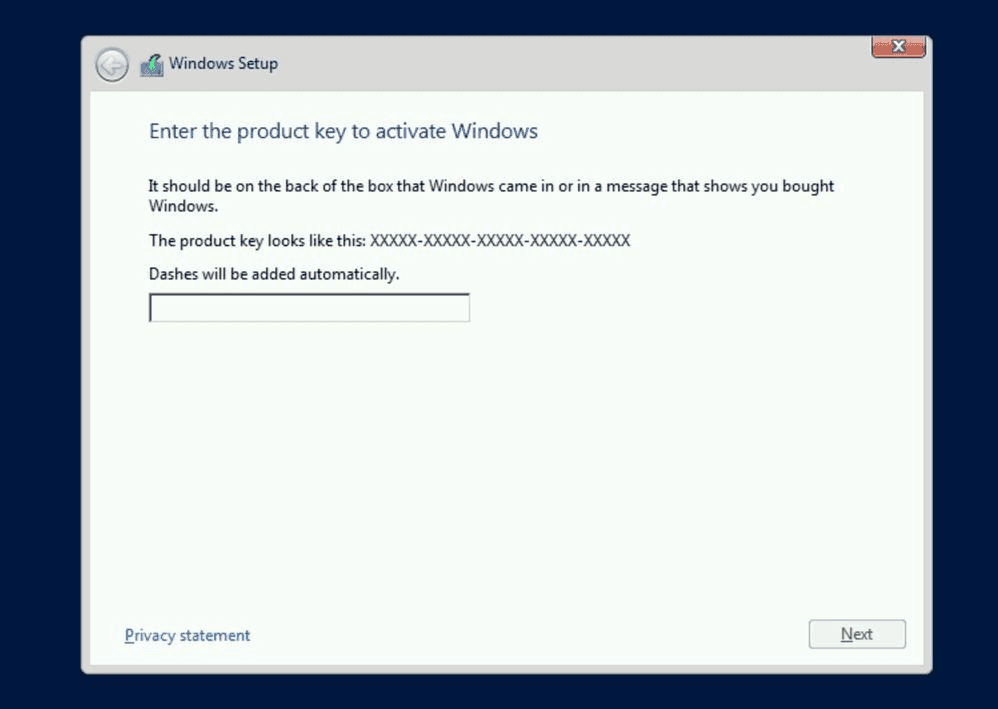 Windows Server License Key