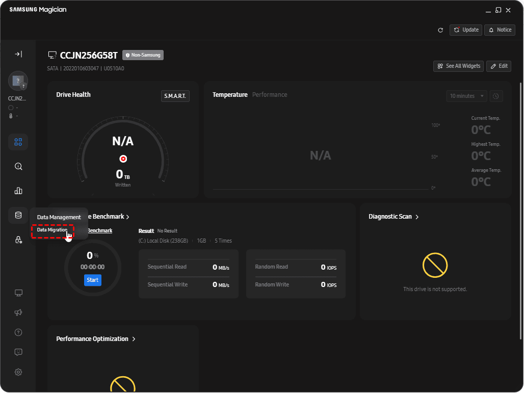Choose Data Migration