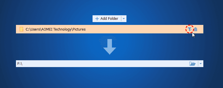 Backup Click Filter
