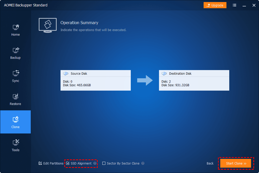 to Clone Hard Drive SSD without Reinstalling