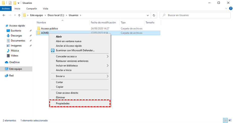 Properties propiedad