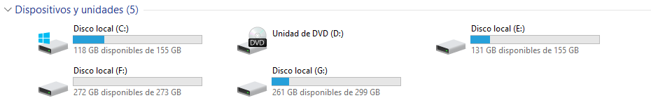 disk capacity