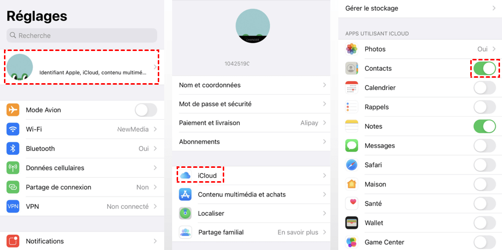 [2025] Comment transférer des contacts iPhone vers PC gratuitement