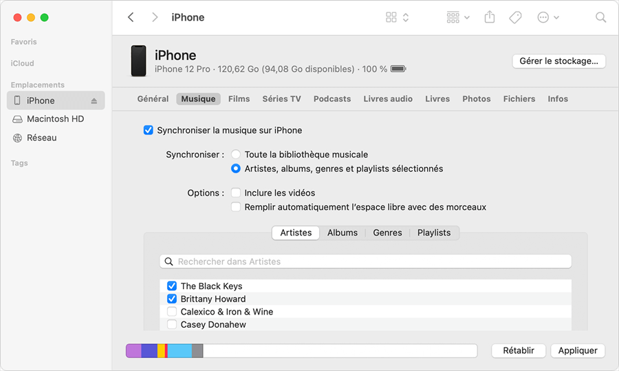 Comment accéder aux fichiers d'un iPhone depuis PC et Mac