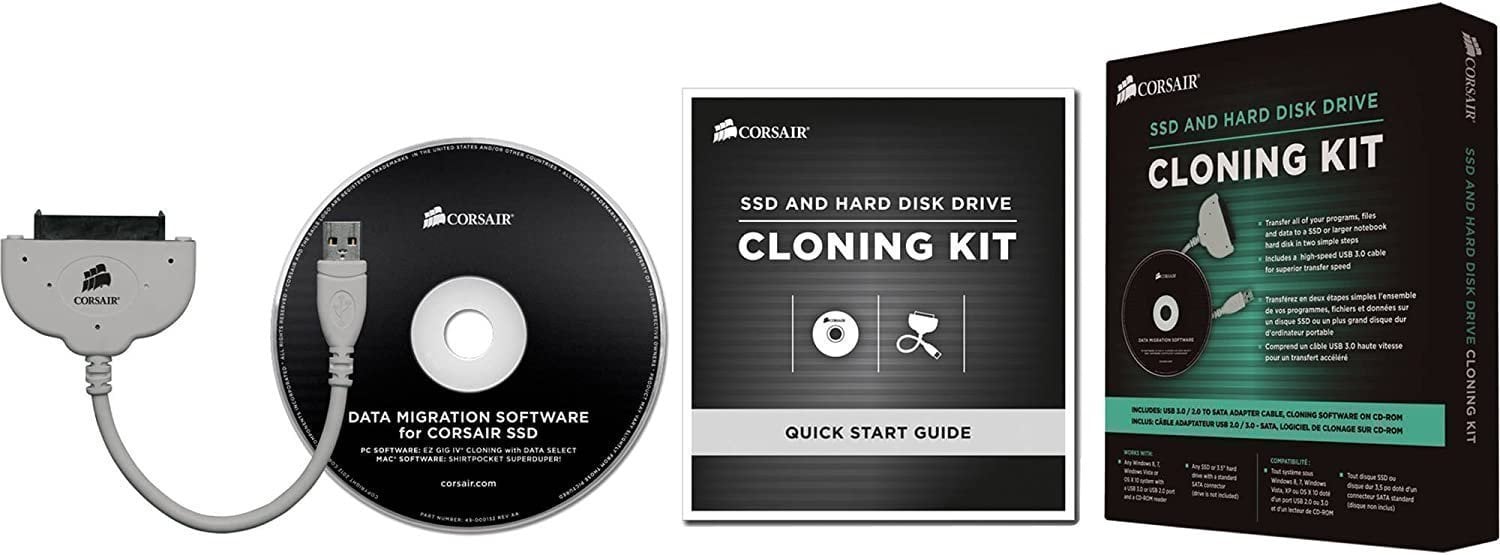 Meilleure alternative gratuit au kit de clonage SSD Corsair