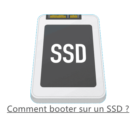 Commet booter sur un SSD