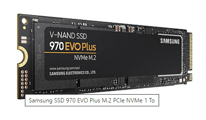 SSD M.2 PCIe (NVMe) 