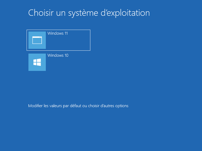 Choisir un système d'exploitation Windows 10 et 11