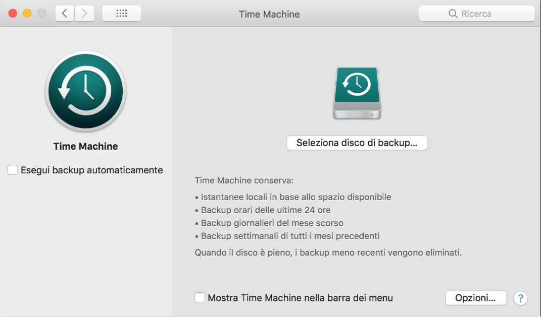 Time Machine Backup