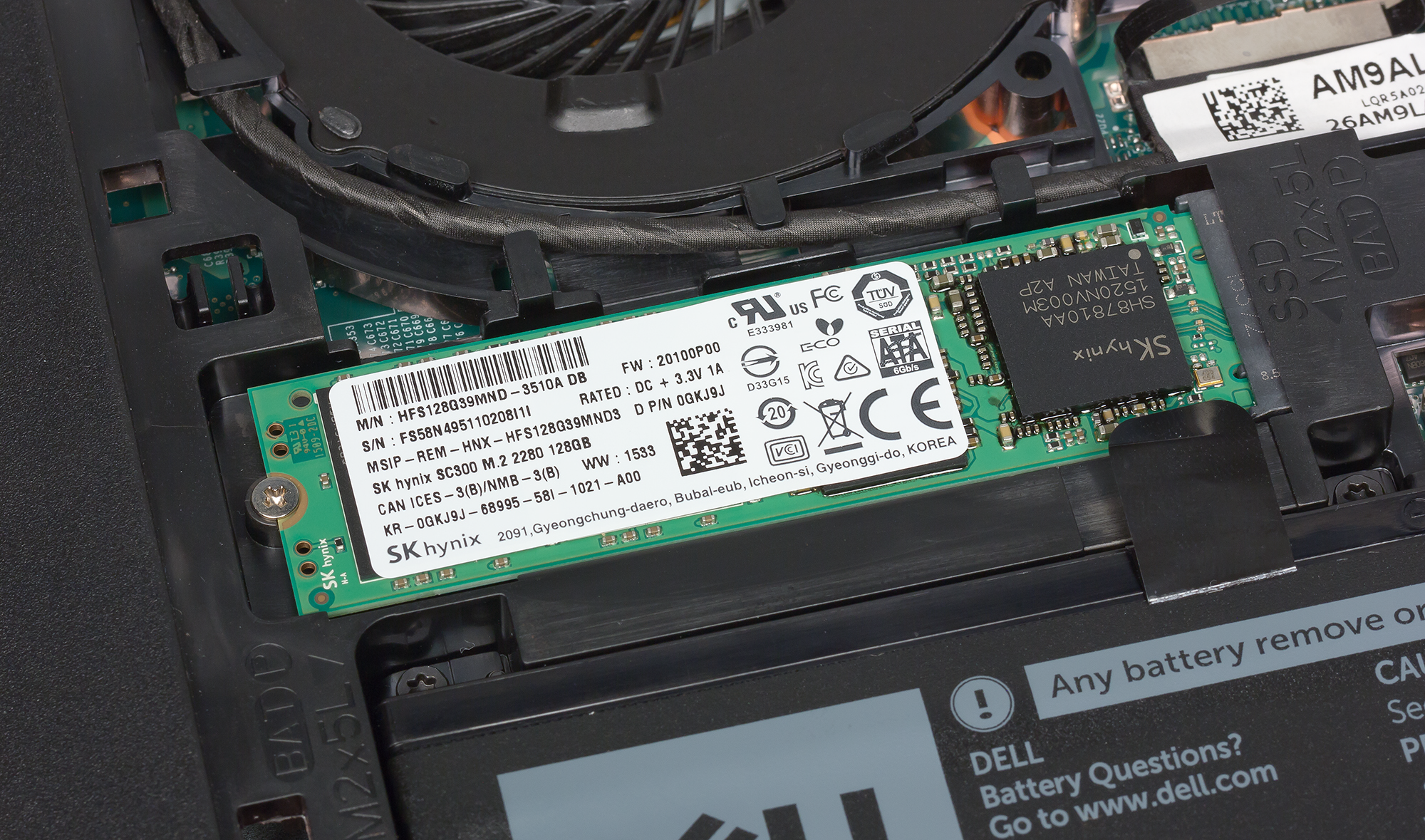 Dell XPS 15 SSD
