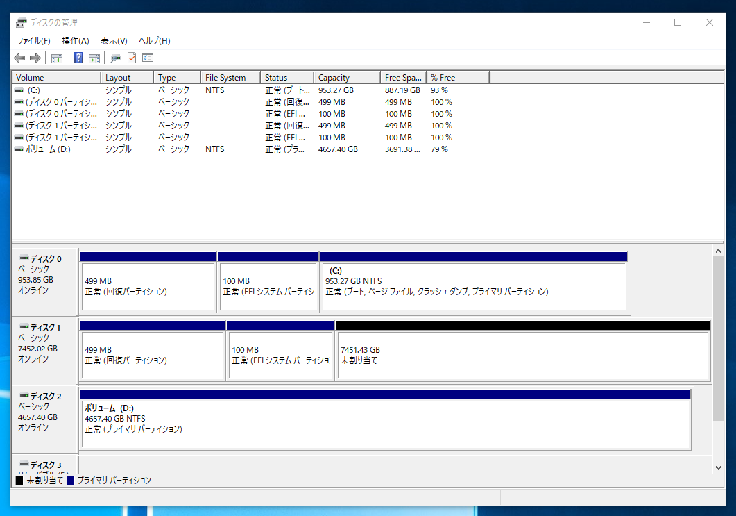 Windows 7/8/10/11でEFIパーティションをクローンします