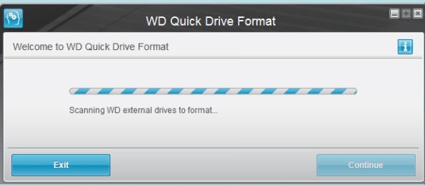 WD Quick Format Tool