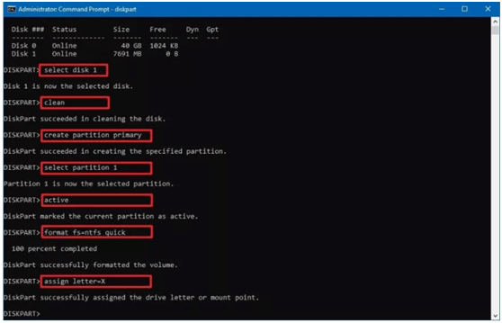 Windows 10 using Command (2