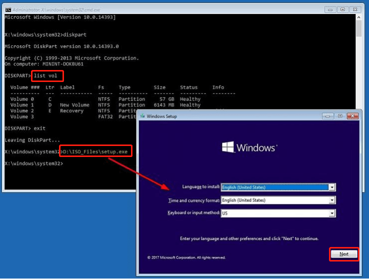 How To Install Windows 10 From Command Prompt 2 Methods