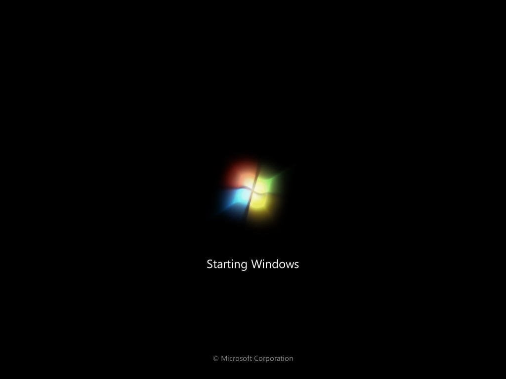 windows vista atascado en el modo confiable de la pantalla de bienvenida