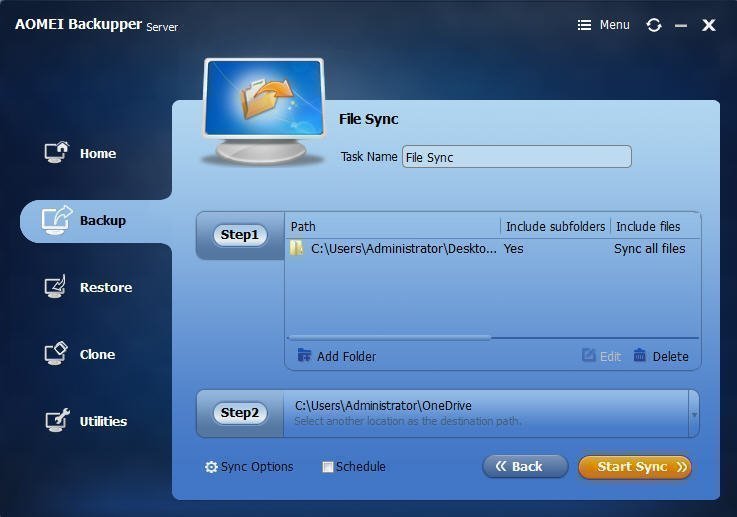 Start Sync Start Sync